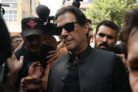Imran Khan appears in court as Pakistan braces for violence